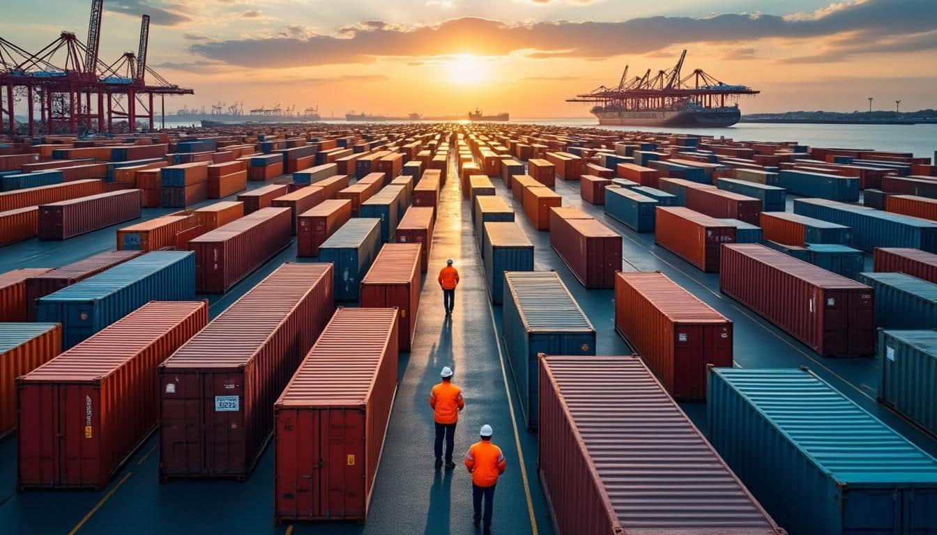 Illustration: Comment les dimensions des conteneurs façonnent le transport maritime moderne