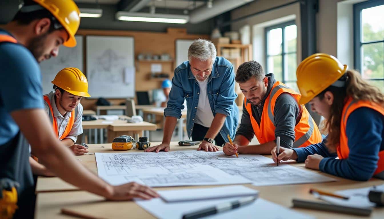 Illustration: Comprendre le rôle essentiel du centre de formation d’apprentis spécialisé dans le BTP en Indre-et-Cher