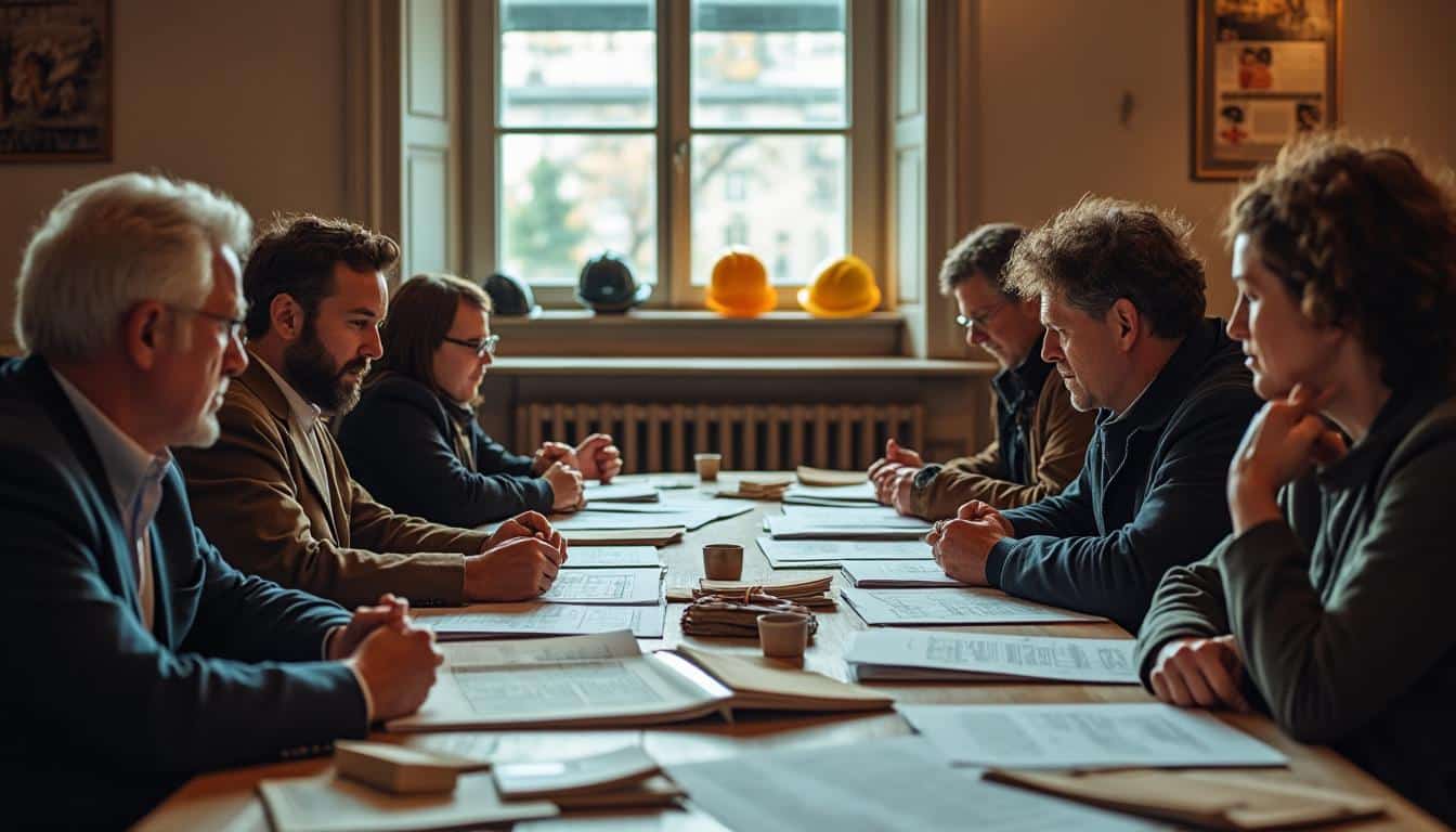 Illustration: L’histoire et le cadre légal de la convention collective des cadres du BTP