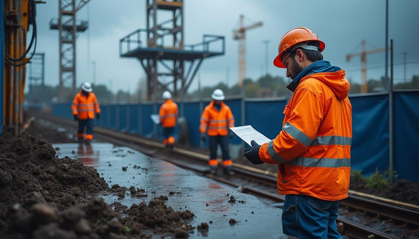 Illustration: Comprendre la cotisation liée aux intempéries dans le secteur du BTP