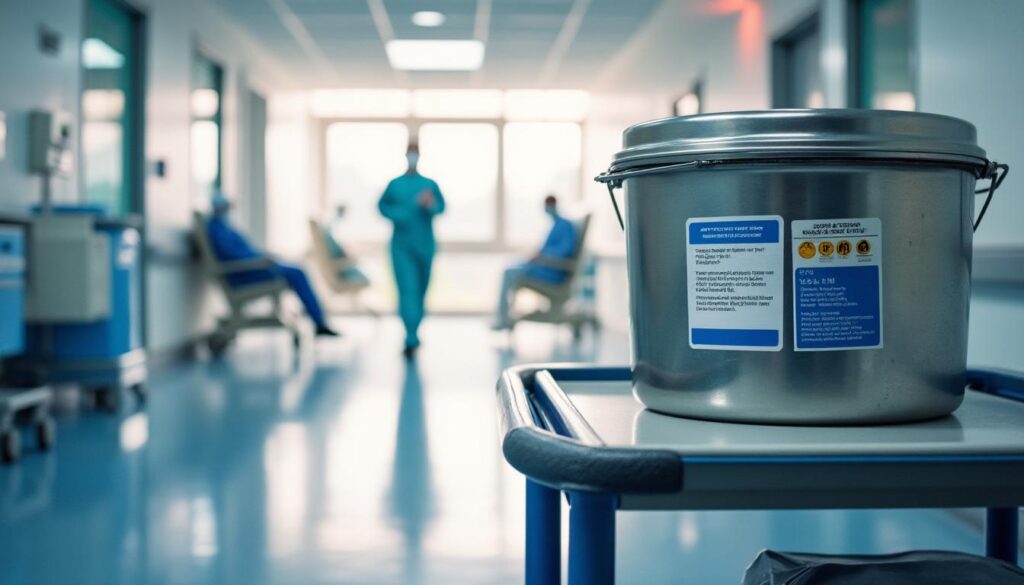 Conteneur médical : guide complet pour choisir et sécuriser