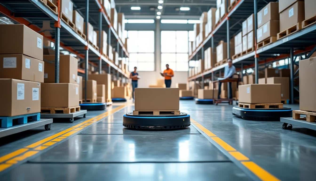 Illustration: Comprendre les fondamentaux de l’automatisation dans la gestion d’entrepôt