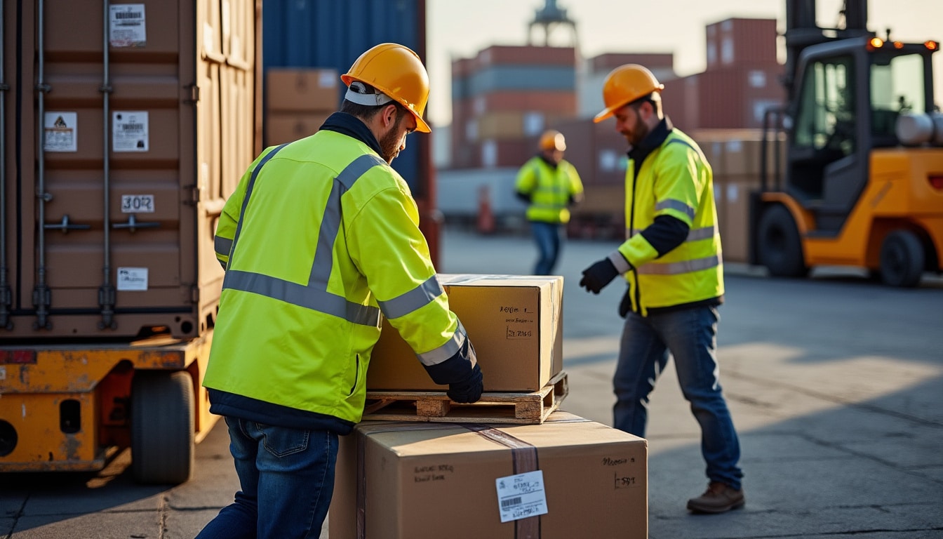 Dépotage de conteneurs : clés pour une logistique efficace et sécurisée