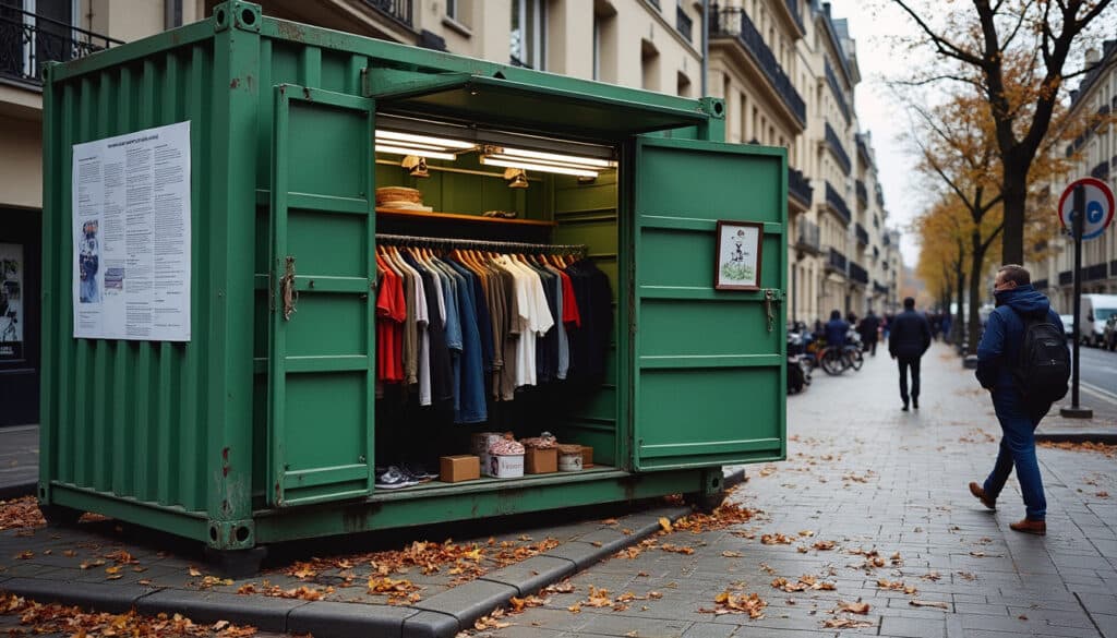 Où trouver un conteneur à vêtement près de chez soi facilement