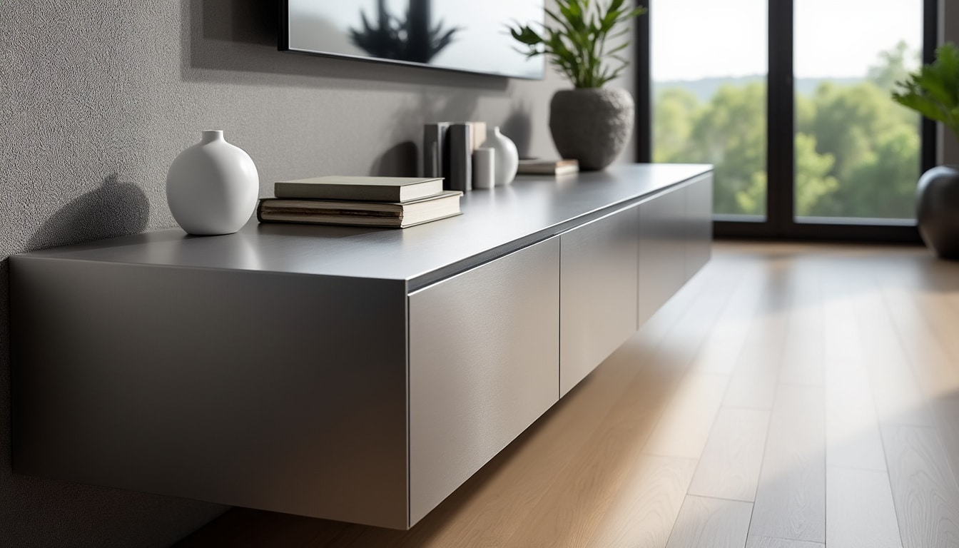 Meuble en acier : robustesse et design pour un intérieur moderne