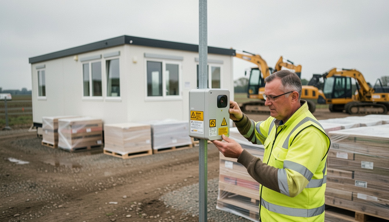 Alarme de chantier : comment sécuriser un site mobile