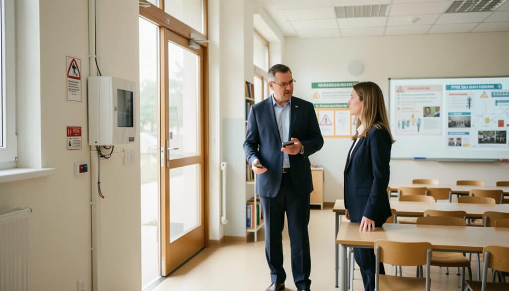 Alarme PPMS à l’école : règles, choix et installation
