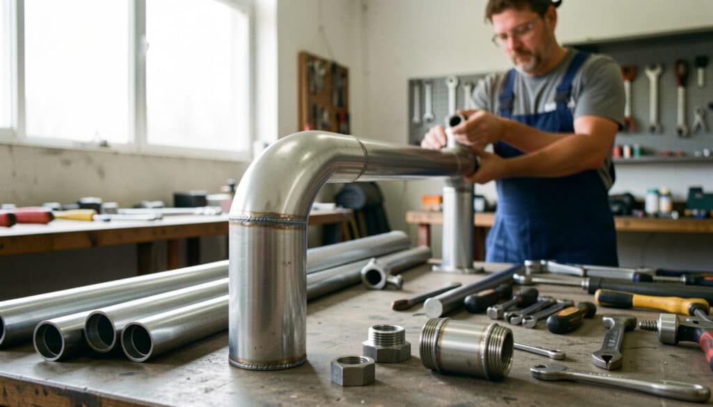 Choisir un coude en acier à 90° pour votre installation